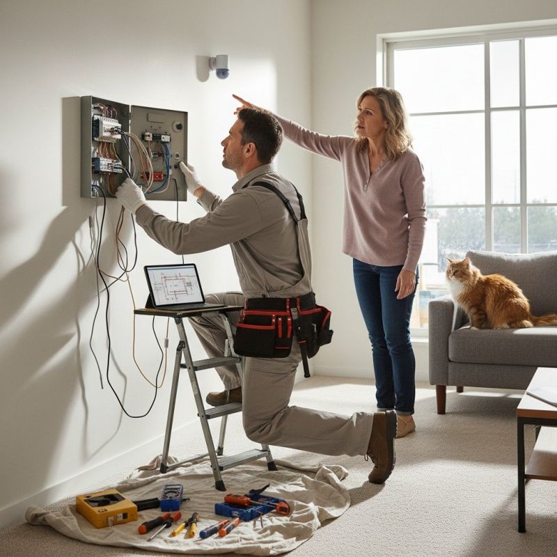 Local Smoke Alarm Repair pros at work